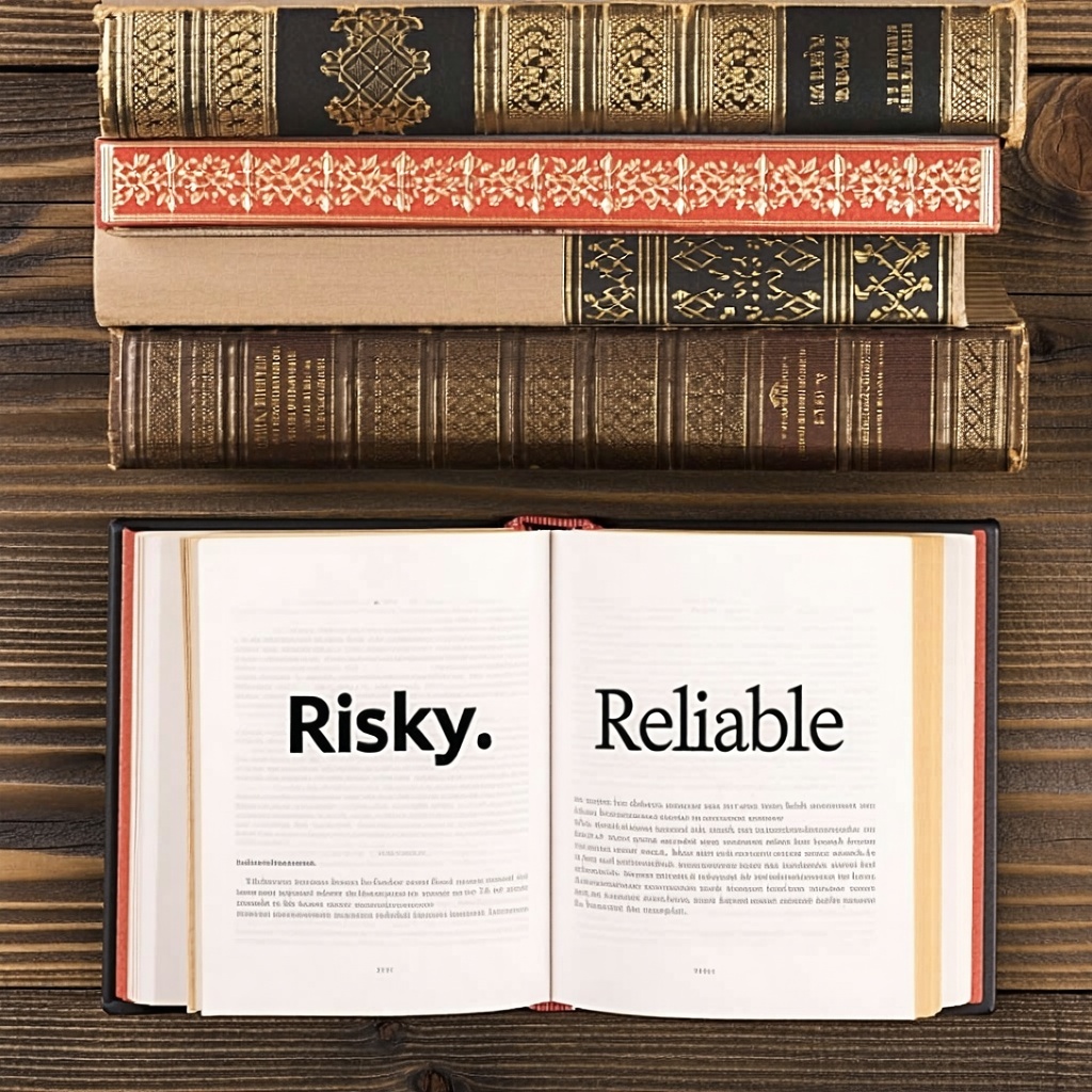Risky vs Reliable book