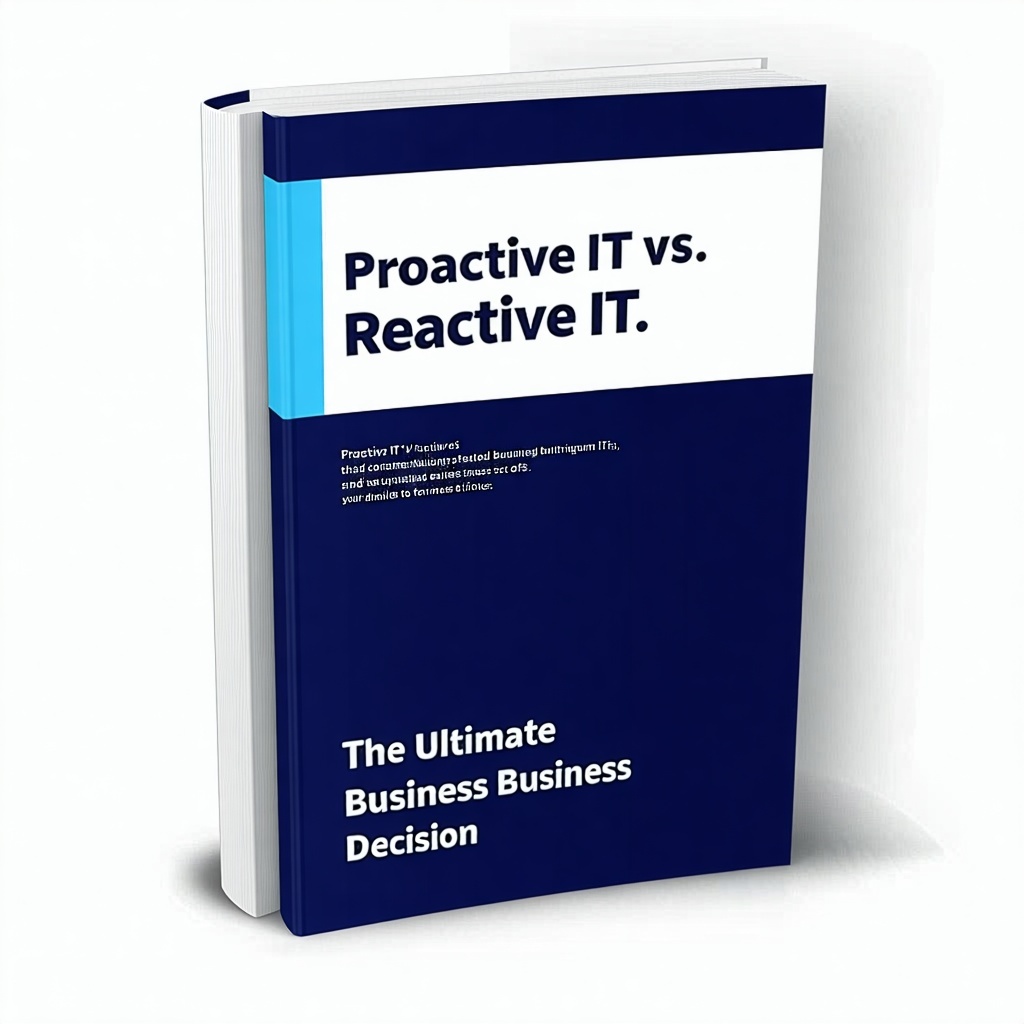 a book that says Proactive IT vs Reactive IT The Ultimate Business Decision-2
